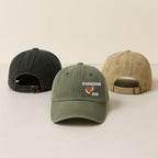 Personalized Football Hat with Name & Number, Embroidered Distressed Baseball Cap, Custom School Team Hat, Cute Heart Football Fans Hat