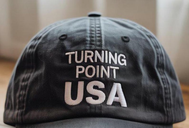 Turning Point USA Embroidered Hat, Justice For Charlie Kirk Embroidered Hat, Freedom Cap, Free Speech Baseball Cap