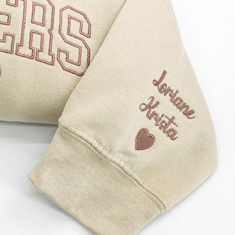 Embroidered Sister Hoodie - Big Sister Sweatshirt - Matching Hoodies For Best Friend - Wedding Gift For Sister - Gifts For Teenage Girls
