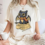 Toothless Vintage Shirt: How to Train Your Dragon Unisex Tee, Epic Universe Night Fury