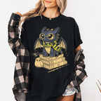 Toothless Vintage Shirt: How to Train Your Dragon Unisex Tee, Epic Universe Night Fury