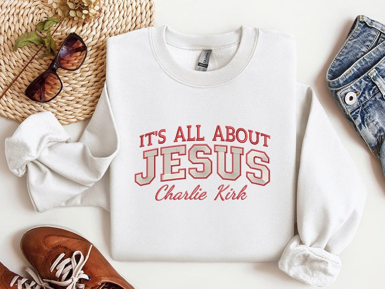 Stand With Charlie Kirk Sweatshirt, Embroidered Conservative Hoodie, Free Speech Support Sweater, Christian Faith-Based Sweatshirt, Patriotic America Outfit
