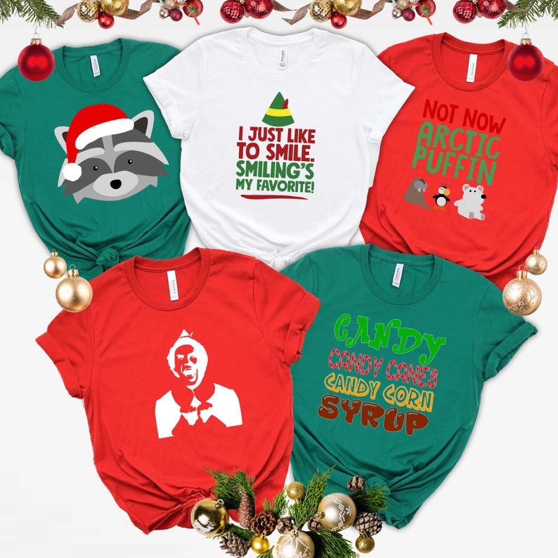 Funny Elf Movie Quote Christmas Shirt - Holiday Tee