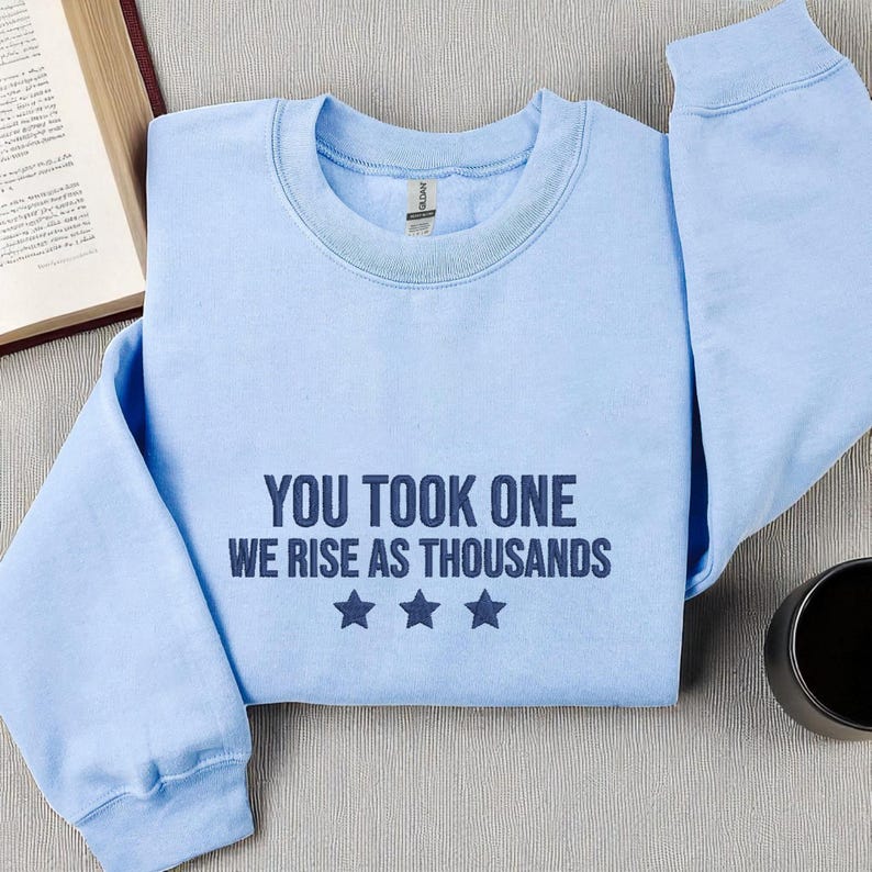 Embroidered Justice for Charlie Kirk Sweatshirt, Prayers Up for Charlie, Social Justice Sweater, Patriotic American Christian Hoodie, Political Sweatshirt