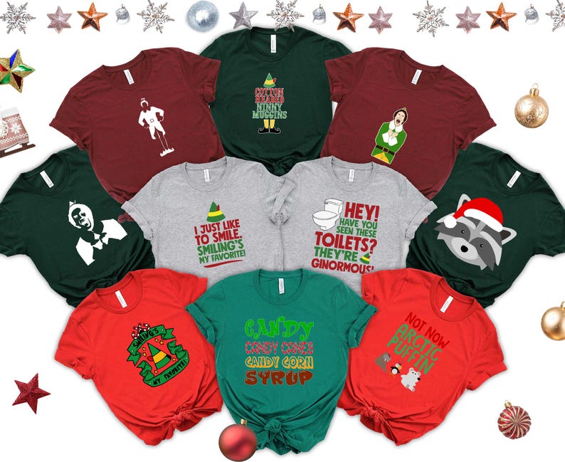 Funny Elf Movie Quote Christmas Shirt - Holiday Tee