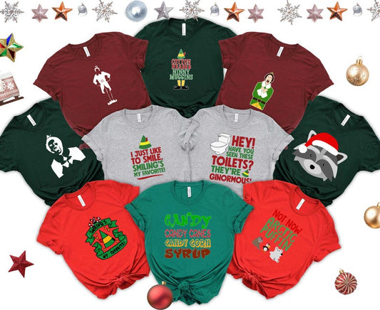 Funny Elf Movie Quote Christmas Shirt - Holiday Tee