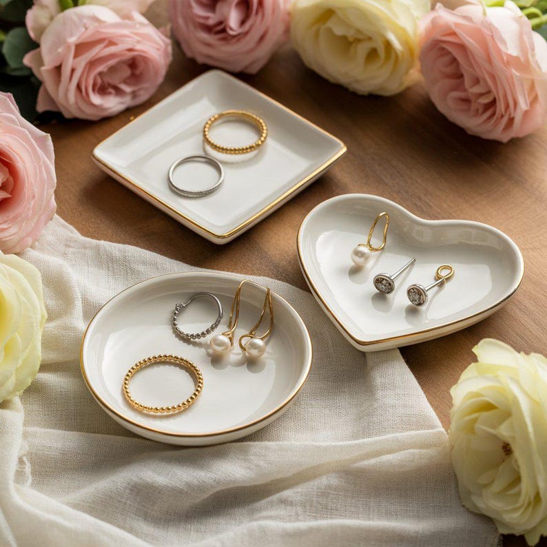 Custom Dog Cat Jewelry Dish, Toile De Jouy Pet Ring Dish , Personalized Pet Portrait Ceramic Christmas , Pet Mom Photo Gift, Pet Lover Gift il_794xN.7347874682_5l9x.jpg