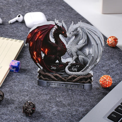 Personalized Dragon Couple Acrylic Plaque, Custom Name Lovers Gift, Fantasy Anniversary Decor Wedding Gifts for Husband and Wife Dragon Gift il_794xN.7430567229_fvyd.jpg