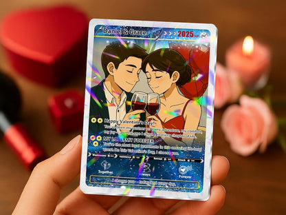 Personalized Pokemon Valentine s Day Card, Custom Anime Photo Card, Valentine Gift, Game Couple Card, Gift for Game Couples,Gift for Him/Her il_794xN.7548568207_5zin.jpg