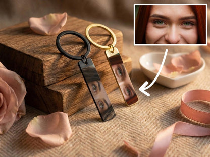 Custom Eye Photo Keychain Personalized Gifts for Him, Stainless Steel Keychain, Boyfriend Gifts for Him, Long-Distance Relationships Gift il_794xN.7595059534_i1r9.jpg