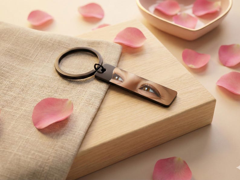 Custom Eye Photo Keychain Personalized Gifts for Him, Stainless Steel Keychain, Boyfriend Gifts for Him, Long-Distance Relationships Gift il_794xN.7595059554_414c.jpg