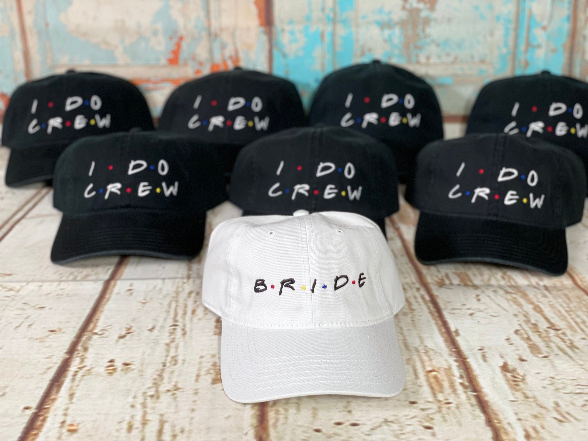 Friends bridal gifts Embroidered hat, Bridesmaid gift, Gift for bride, Bachelorette gift, Bride to be, Personalized gift, Bridal gifts il_fullxfull.3198871587_1maj.jpg