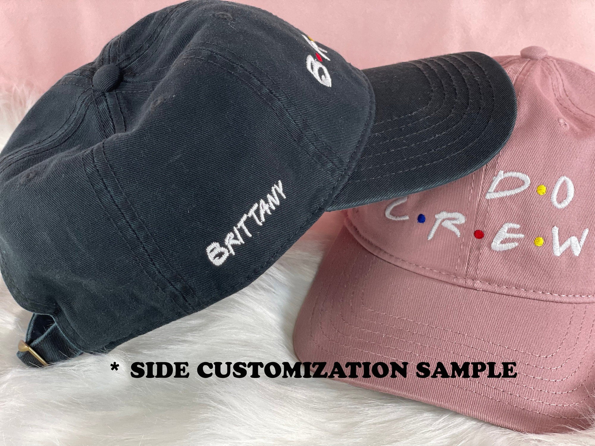 Friends bridal gifts Embroidered hat, Bridesmaid gift, Gift for bride, Bachelorette gift, Bride to be, Personalized gift, Bridal gifts il_fullxfull.3293302695_ebv4.jpg