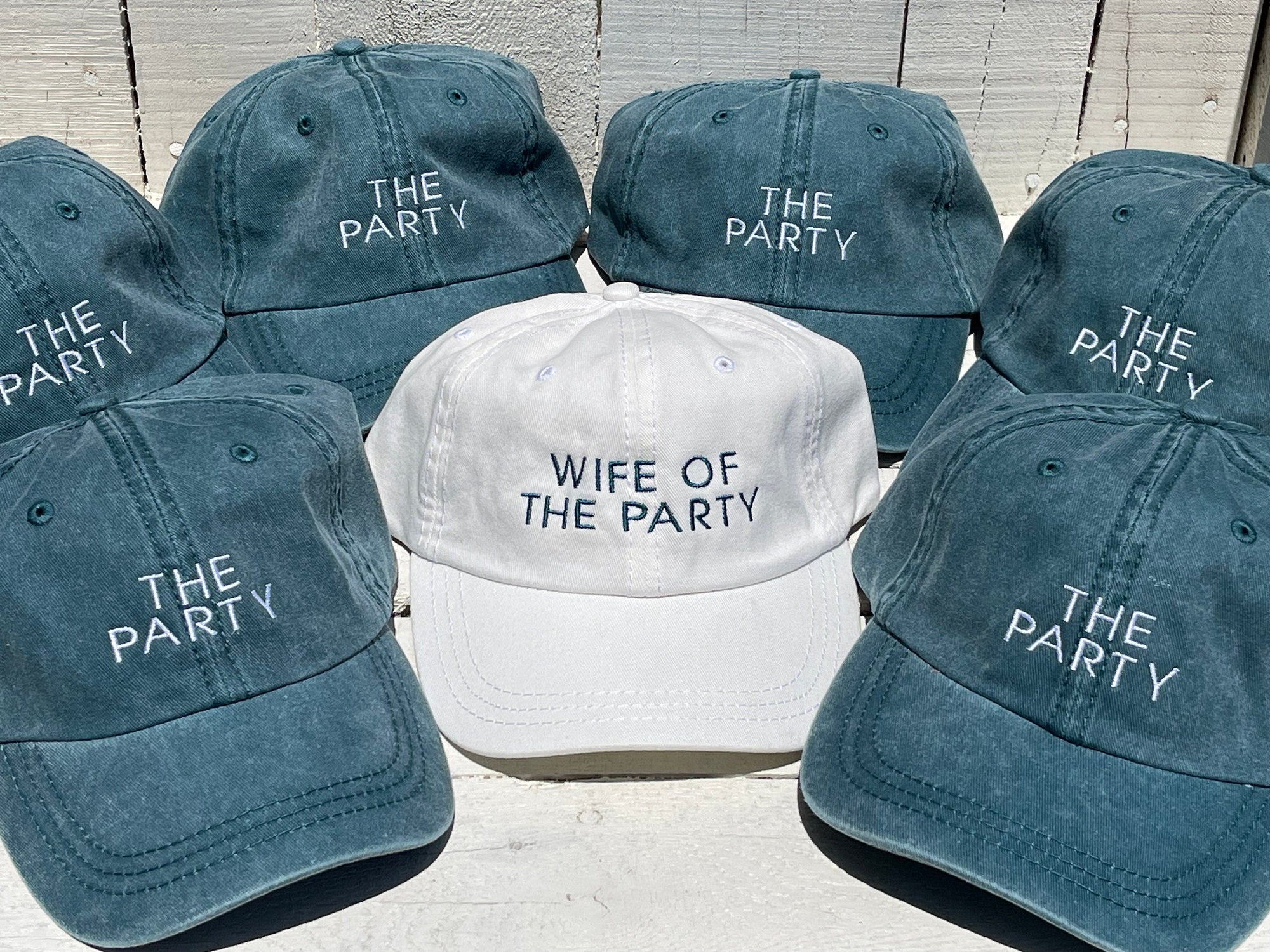 Bachelorette Party Baseball Caps, Wife Of The Party, The Party Hats, Wife Vibes-Drunk Vibes Hats, Party Vibes, Custom Hat il_fullxfull.4959296656_sa51.jpg
