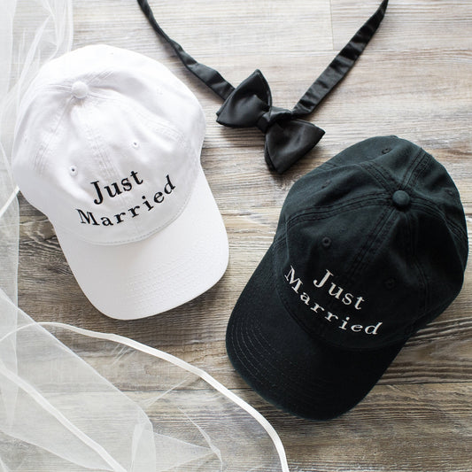 Just Married embroidered hat, Bride and Groom, Couples gift, Honeymoon gift, Wedding gift, Groom gift Bride gift, Mr and Mrs, Newlywed gift il_fullxfull.5126671392_ag4s.jpg