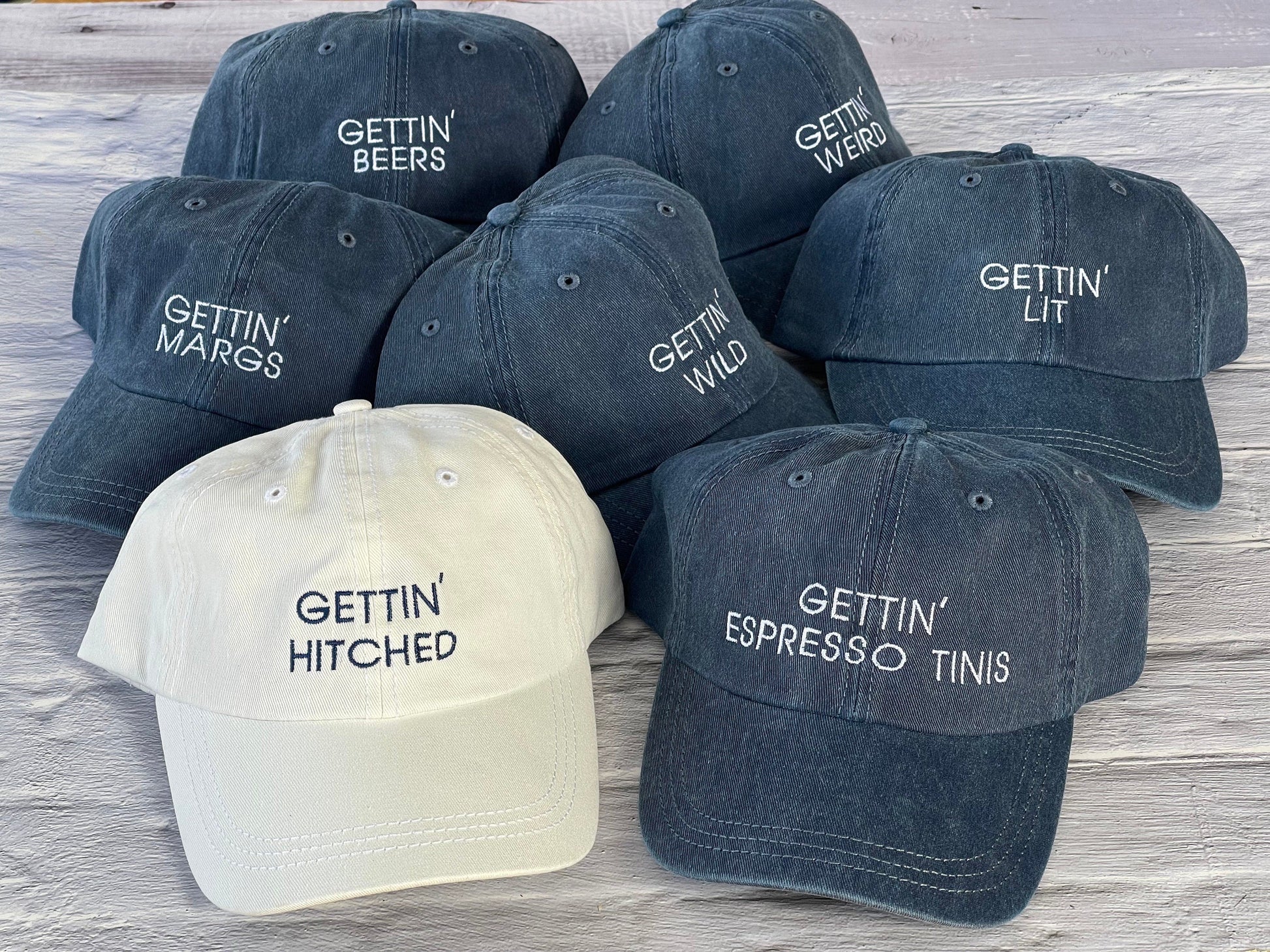 Bachelorette Party Baseball Caps, Wife Of The Party, The Party Hats, Wife Vibes-Drunk Vibes Hats, Party Vibes, Custom Hat il_fullxfull.5845603318_96l8.jpg