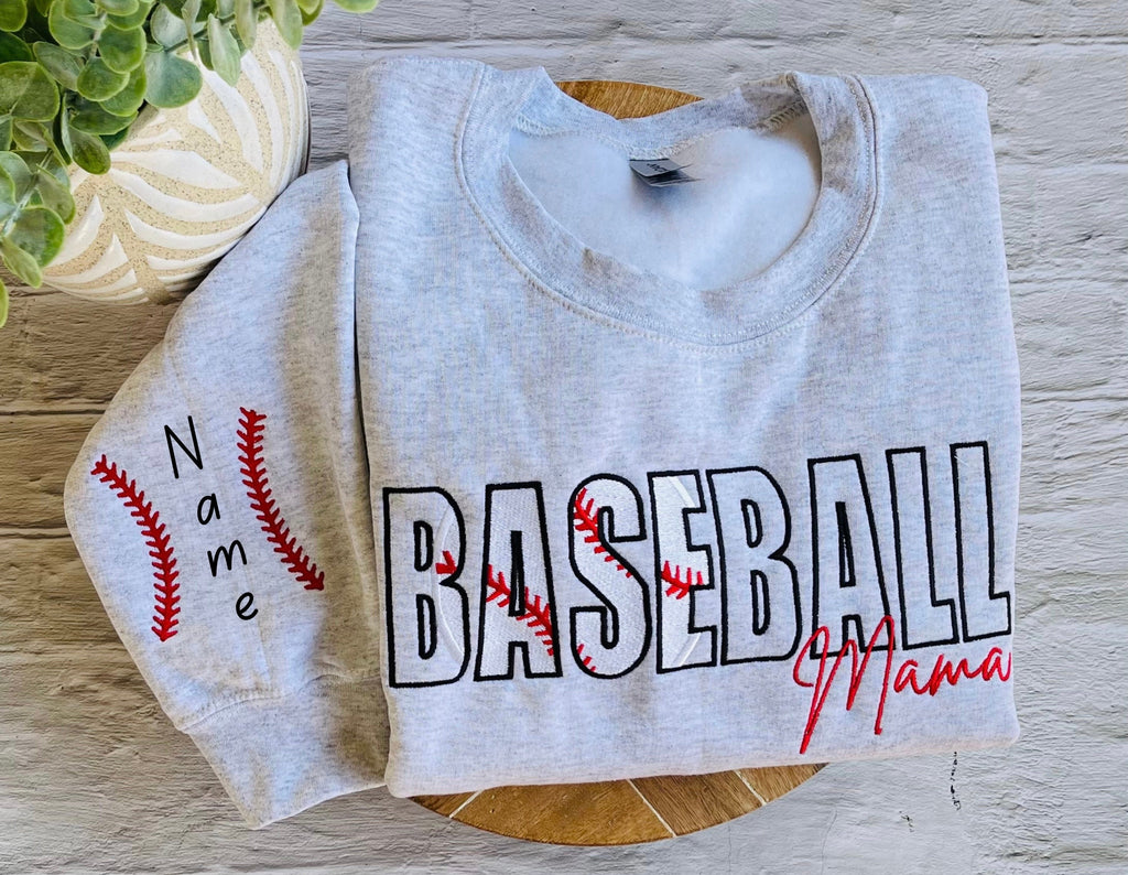 Baseball Mama Sweatshirt | Embroidered Mom Sweatshirt | Baseball Mom Shirt | Personalized Baseball Sweatshirt | Baseball Hoodie il_fullxfull.5911866780_bhvg.jpg