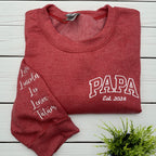 Grandpa Hoodie Personalized, Embroidered Grandpa Sweatshirt, Dad Est Sweatshirt With Kids Names, Unique Gifts for Dad, Father's Day Gift il_fullxfull.6018433699_onpa.jpg