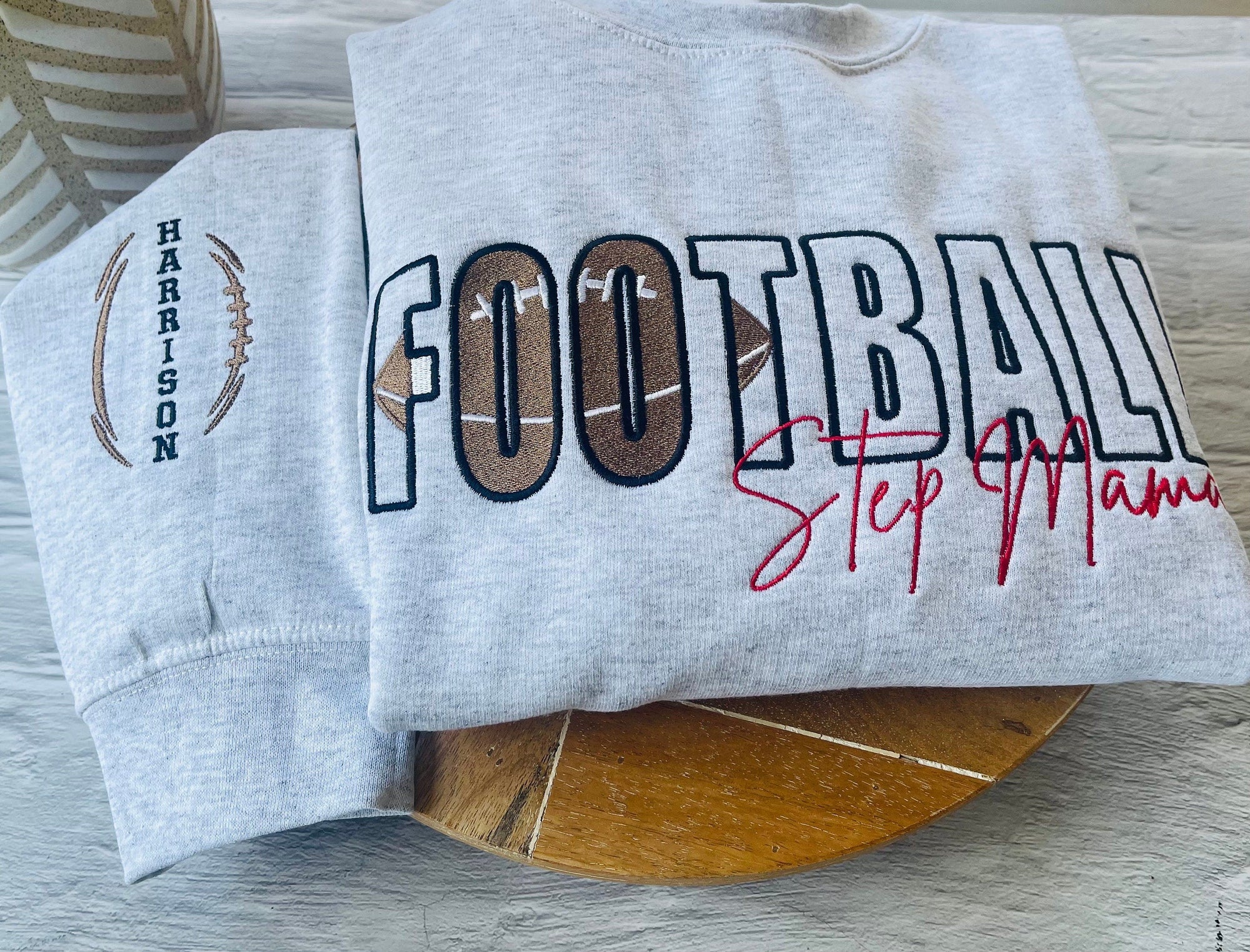 Football Mama Sweatshirt | Embroidered Mom Sweatshirt | Football Mom Shirt | Personalized Football Sweatshirt | Football Hoodie il_fullxfull.6072785256_3n9o.jpg
