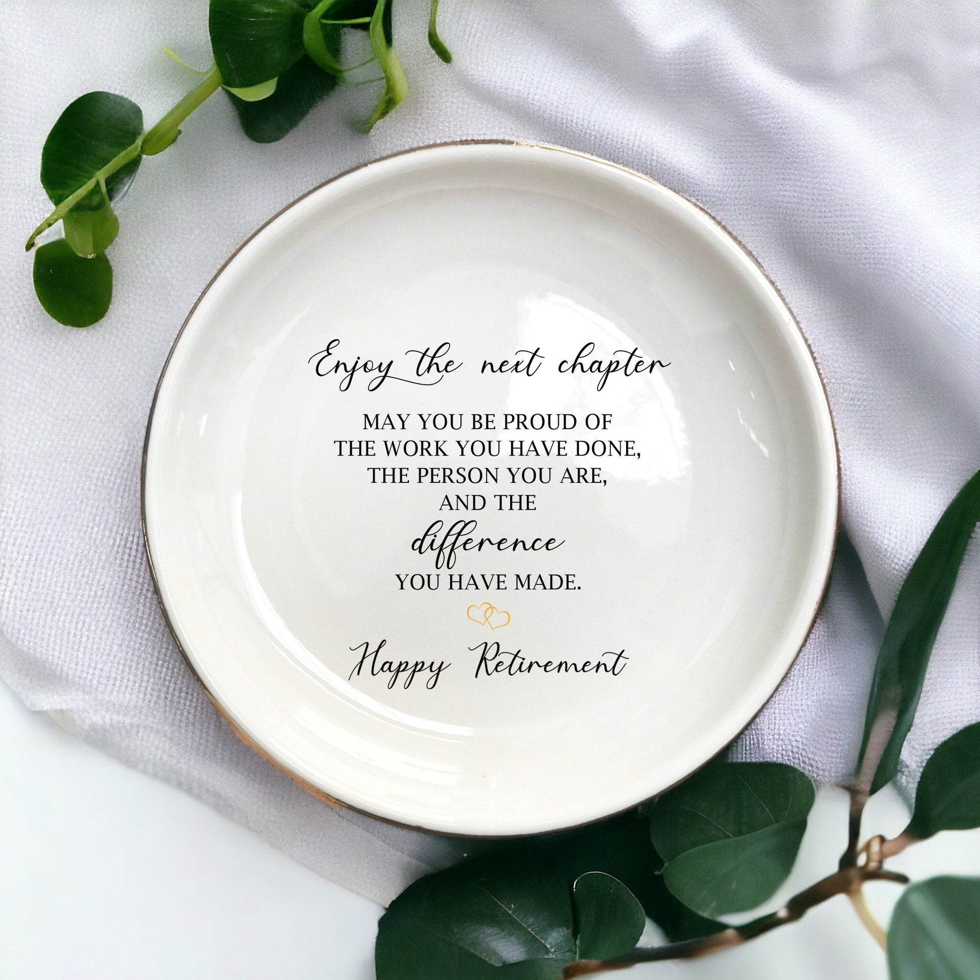 Never Forget The Difference You Have Made Ring Dish-Happy Retirement Gift For Women-Gift For Retirement Mom, Grandma, Friend, Coworker Gift il_fullxfull.6097475281_bl6f.jpg