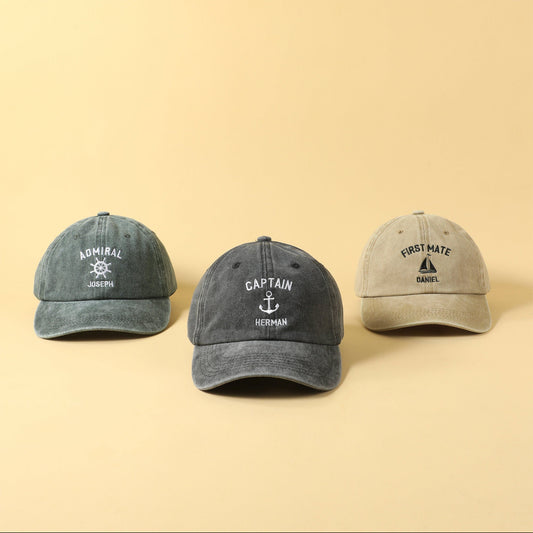 Personalized Anchor & Captain Embroidered Baseball Cap il_fullxfull.6135360703_thcj.jpg