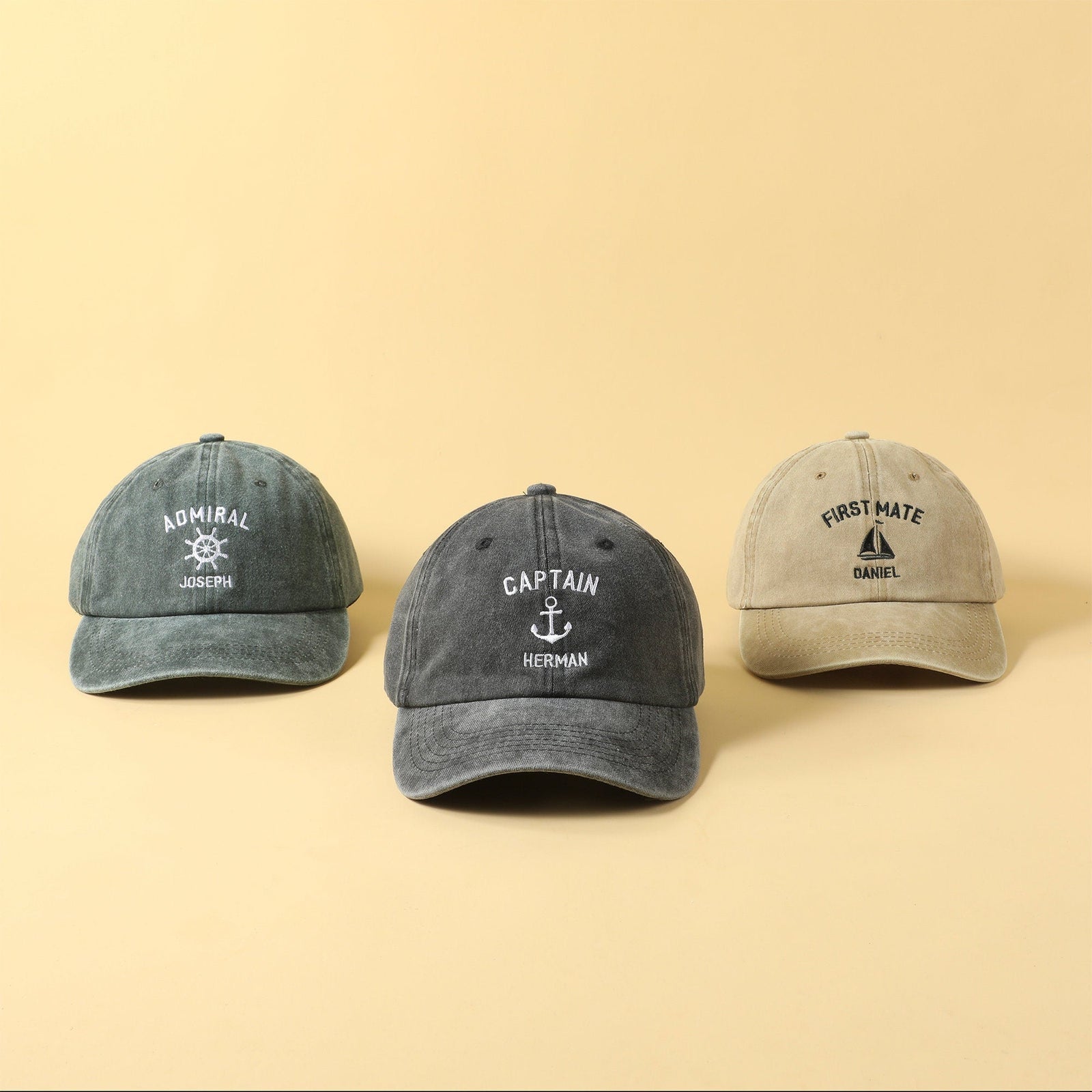 Personalized Anchor & Captain Embroidered Baseball Cap il_fullxfull.6135360703_thcj.jpg