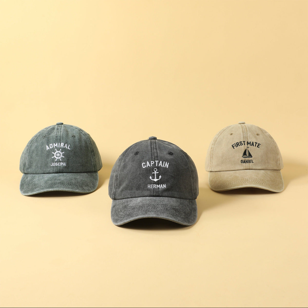 Captain Embroidery Hat | Custom Sailing Cap | Personalized Anchor Compass Sailing Boat Baseball Cap il_fullxfull.6135360703_thcj_5e149628-8e0e-424a-b391-09925eba8251.jpg