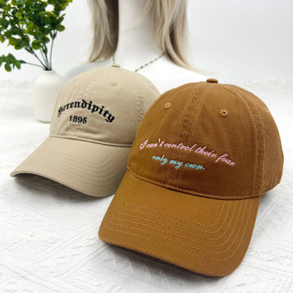 Custom Embroidered Cotton Baseball Hat - Personalized Text & Logo il_fullxfull.6153917704_sqmk.jpg