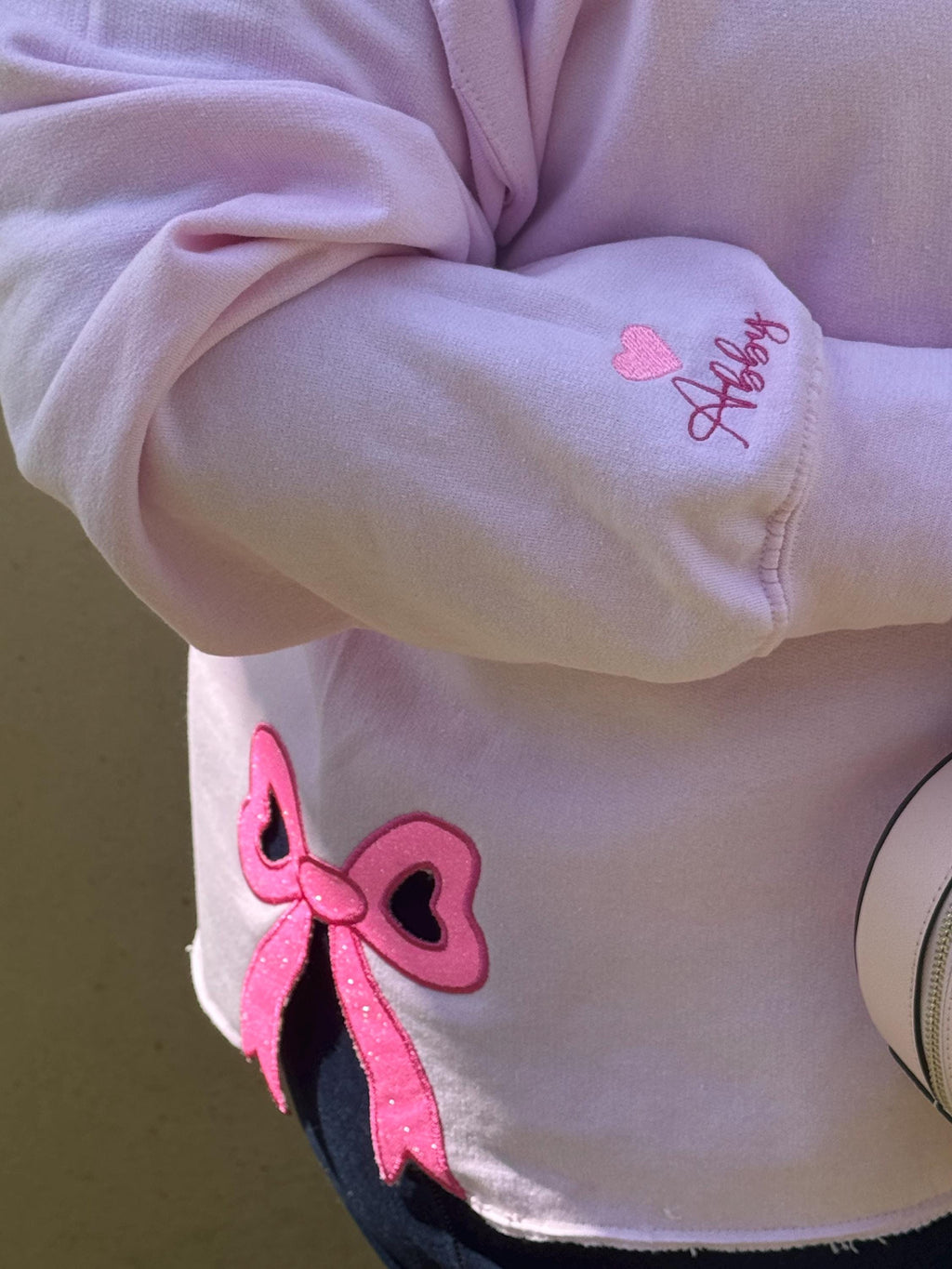 Side Bow Mama Sweatshirt, Coquette Side Bow Shirt, Personalized Gift, Embroidered Side bow Sweatshirt, Embroidered Coquette Side Bow Mama il_fullxfull.6384442024_10el.jpg