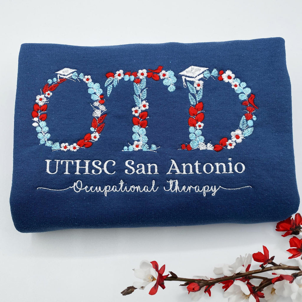 Floral College Embroidered Sweatshirt - Custom Sorority Gift College Hoodie - College Shirt - High School Shirt - Teacher Gift il_fullxfull.6419981867_cway.jpg