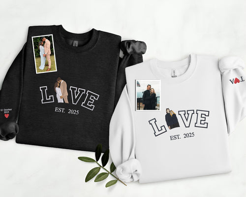 Personalized Embroidered Portrait Sweatshirt, Sketch from Photo Love Valentines Sweater, Custom Couple Matching Jumper il_fullxfull.6599611280_mk5g.jpg