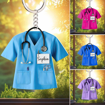 Personalized Nurse Keychain, Nurse keyring Custom, keychain Healthcare Workers, Keychain Nurse Gift Future nurse, Nursing Gift Keyring il_fullxfull.6626787804_18zr.jpg