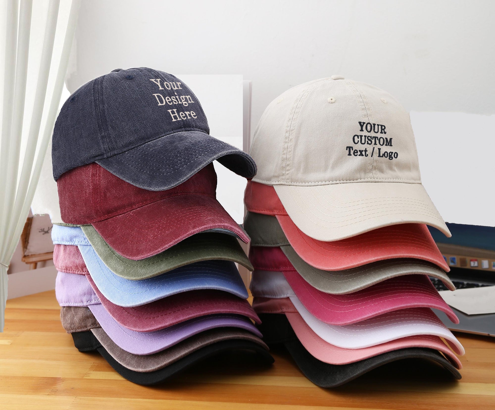 Embroidered Hat Personalized Dad Cap Embroidery Logo baseball hat Bachelorette hats Custom caps Sorority hat Unisex Baseball Cap il_fullxfull.6702237745_qsrd.jpg