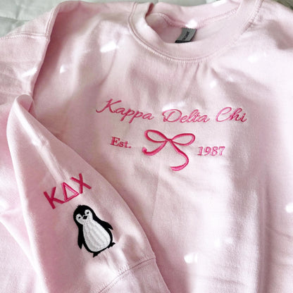 Custom Embroidered Girl's Trip 2025 Sweatshirt, Coquette Bow Shirt, Coquette Sorority Hoodie, Besties Gifts For Her, Gift For Girl il_fullxfull.6754625467_k76l.jpg