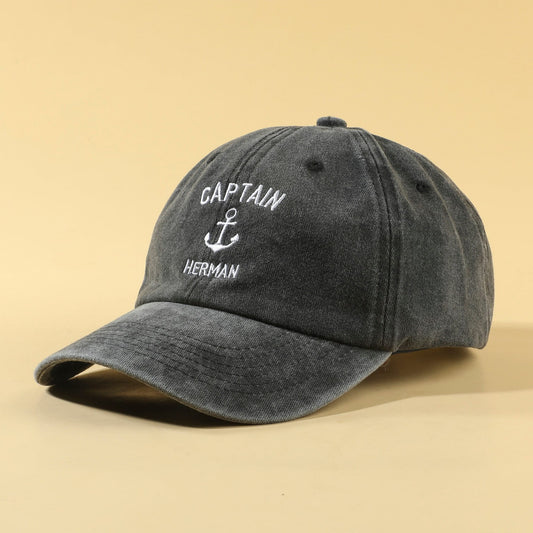 Captain Embroidery Hat | Custom Sailing Cap | Personalized Anchor Compass Sailing Boat Baseball Cap il_fullxfull.6792735704_8vdu.jpg