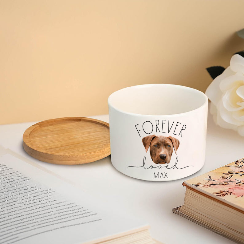 Custom Dog Photo Memorial Planter, Dog Memorial Plant Pot, Loss of Pet Gift, Personalized Gift Plant Pot, Loss of Dog,Pet Memorial Keepsake memorial_dog_photo_plant_pot.jpg