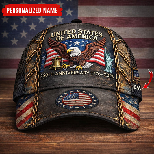 Personalized United States Of America 250th Anniversary 3D Printed Cap United States 250th Anniversary Patriotic Cap mock-1.jpg