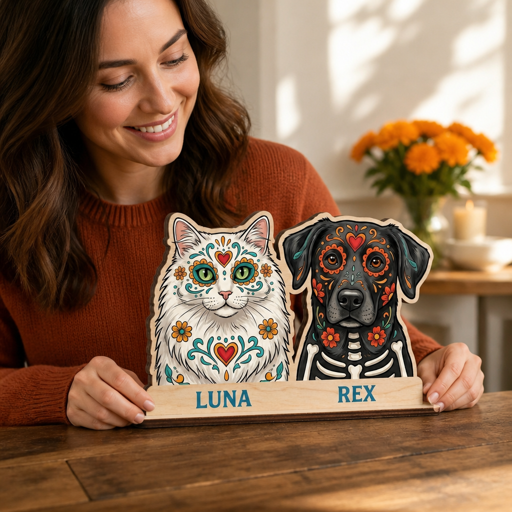 Personalized Day of the Dead Pet Memorial Wooden Stand – Custom Dog & Cat Photo Keepsake mockup-held-6a7d21d71221c289dd4cd813.png