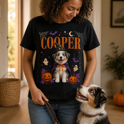 Juniper – Personalized Photo T-shirt – Halloween Gift mockup-held-6a7d2bde4147b968068da5a9.png
