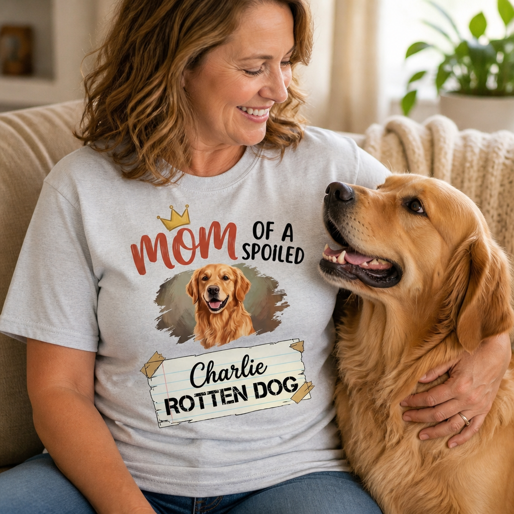 Mom of a Spoiled Rotten Dog – Personalized Photo T-shirt – Dog Lover Gift mockup-held-6a7d6fcdcf918bf48b94d59c.png
