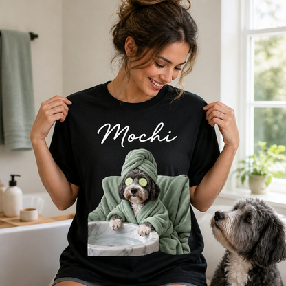 Mochi – Personalized Photo T-shirt – Dog Lover Gift mockup-held-6a7e73fbbfc2bb8b000aa5e8.png