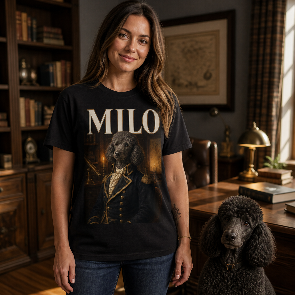 Milo – Personalized Photo T-shirt – Dog Lover Gift mockup-held-6a7e7401bfc2bb8b000aa5e9.png