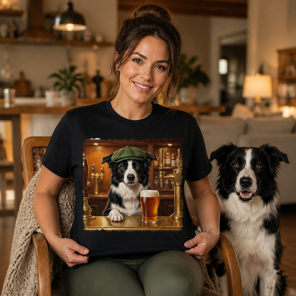 Personalized Dog Bartender T-Shirt – Custom Pet Photo Beer Pub Shirt mockup-held-6a7e890a5c37dd62d6c0d5b6.png