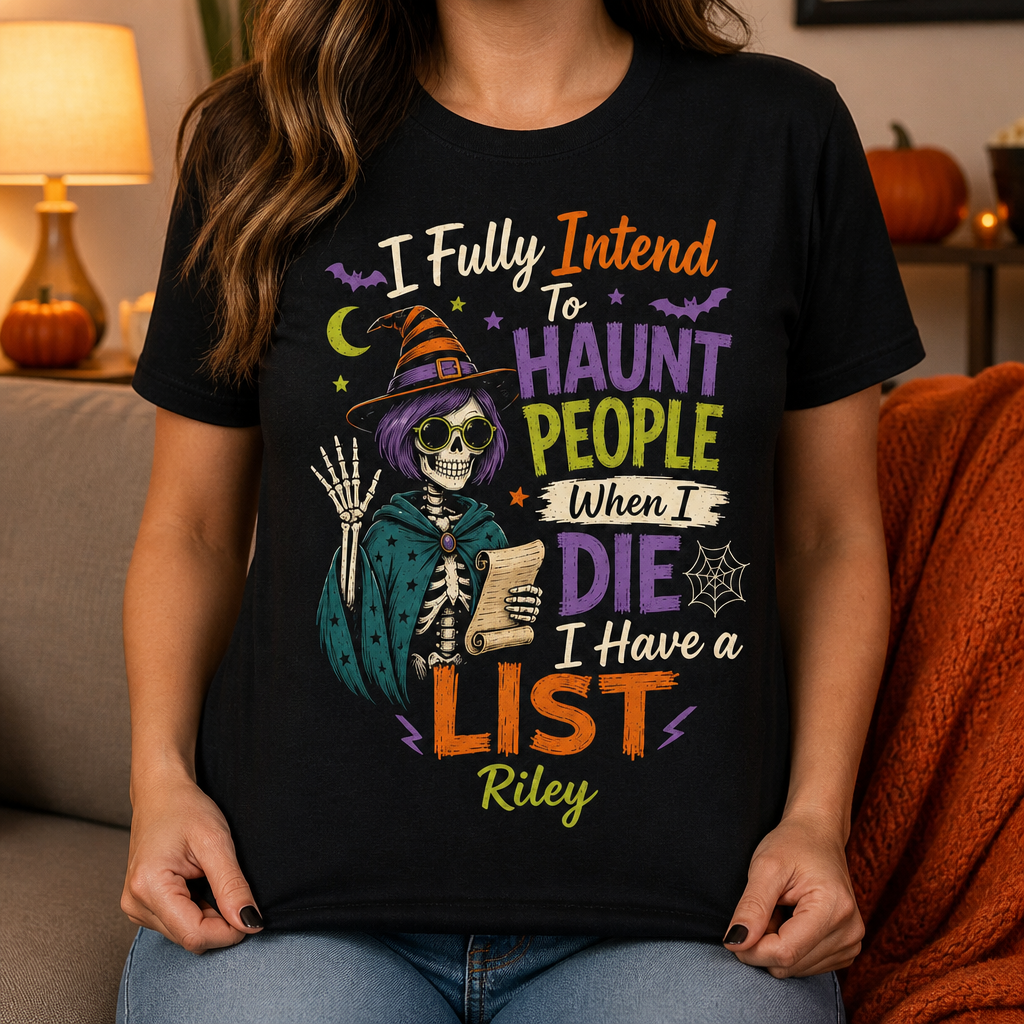 I Fully Intend – Personalized T-shirt – Halloween Gift For Friends, Bestie, Sister mockup-held-6a7fd8b8fd40fb5b28c5f24a.png