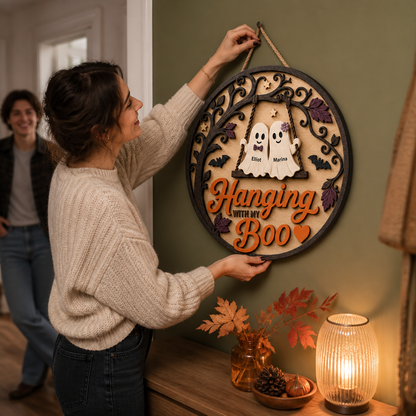 Hanging WITH MY Boo – Personalized Wood Sign – Halloween Gift For Couple mockup-held-6a829441d2a44ea0d6997355.png