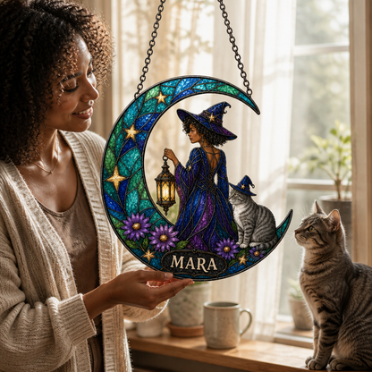 Custom Name Personalized Photo Suncatcher Stained Glass – Halloween Gift For Hers, Family mockup-held-6a841b263478c5a0e36c5a12.png
