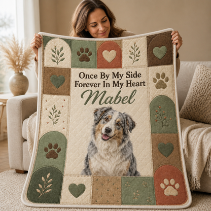 Once By My Side – Personalized Photo Blanket – Memorial Gift mockup-held-6a865e90b1b3cd1f0efb7496.png