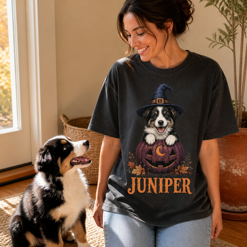 [Personalized Dog Name] – Personalized Photo T-shirt – Halloween Gift mockup-held-6a8666c105a7a4a8036c3c84.png