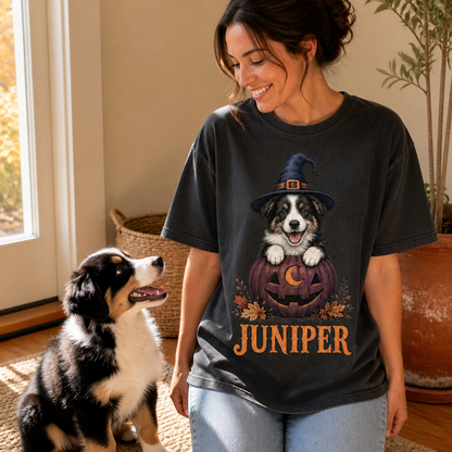 [Personalized Dog Name] – Personalized Photo T-shirt – Halloween Gift mockup-held-6a8666c105a7a4a8036c3c84.png