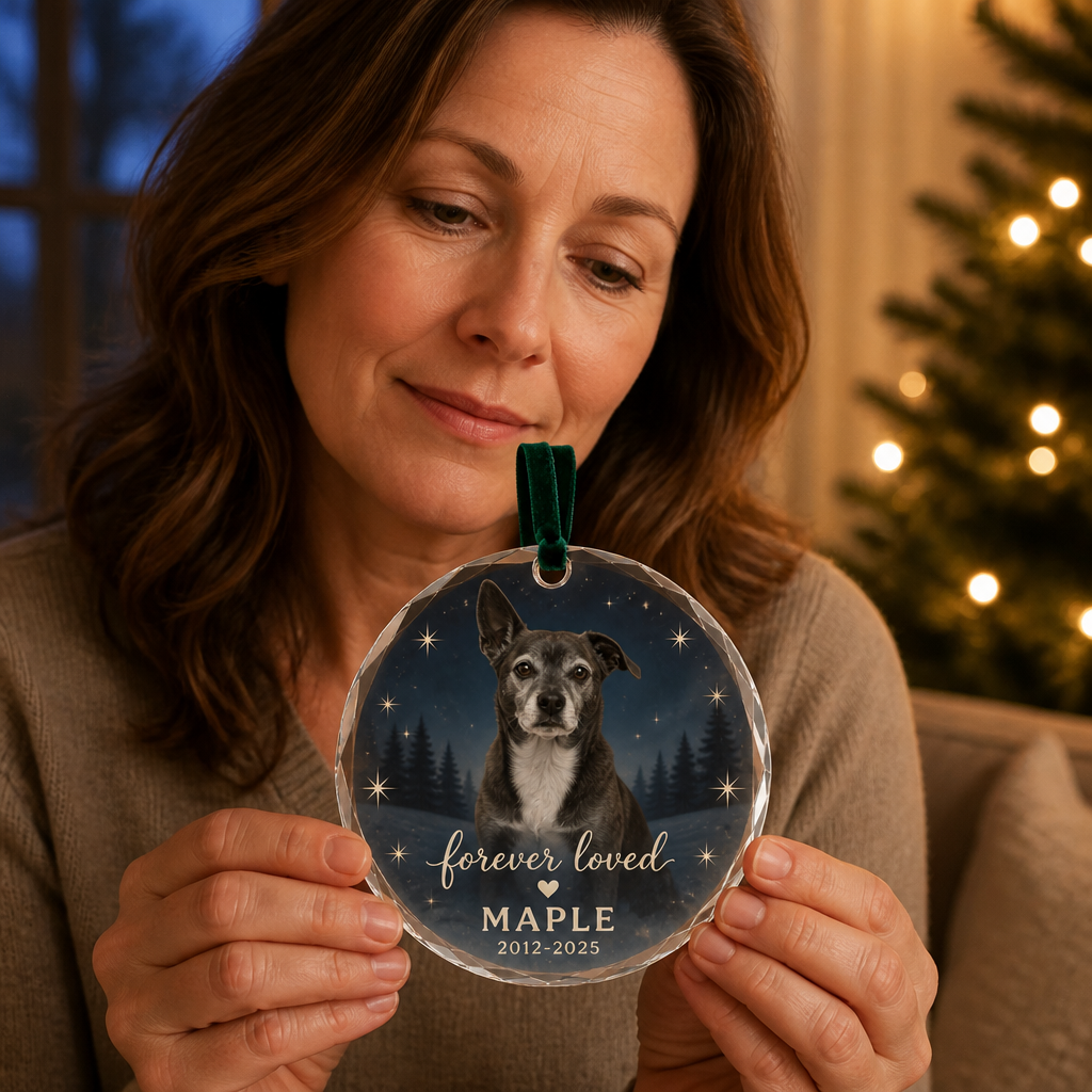 forever loved MAPLE 2012-2025 – Personalized Photo Ornament – Christmas Gift mockup-held-6a86c5b4a7fa7a42a8af356a.png